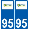 94 Créteil logo decal sticker plate registration city