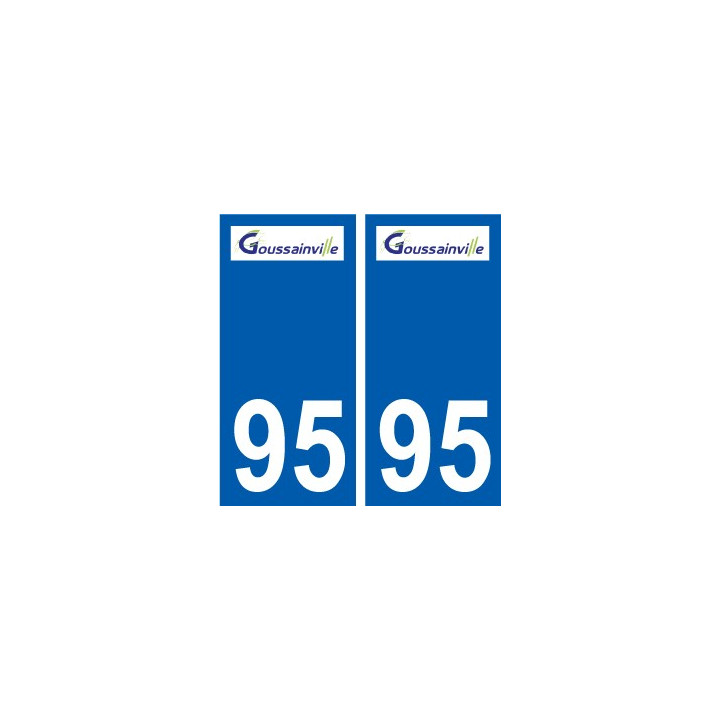 94 Créteil logotipo de la calcomanía de la placa etiqueta de registro de la ciudad
