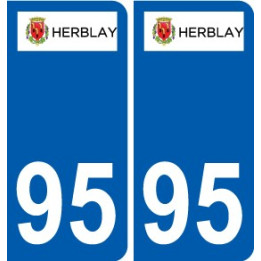 94 Créteil logo decal sticker plate registration city