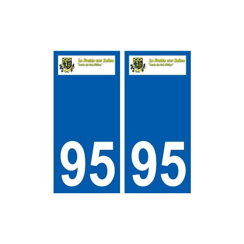 94 Créteil logo decal sticker plate registration city