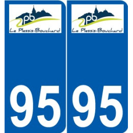94 Créteil logo decal sticker plate registration city
