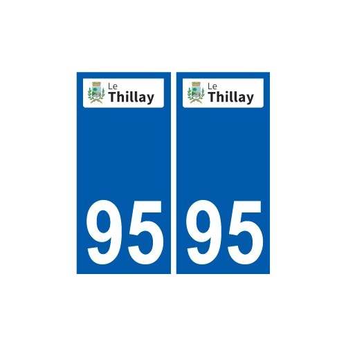 94 Créteil adesivo del logo adesivo piastra di registrazione city