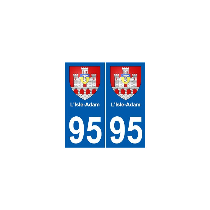 95 Bessancourt blason autocollant plaque stickers ville