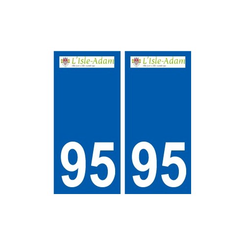 94 Créteil logotipo de la calcomanía de la placa etiqueta de registro de la ciudad