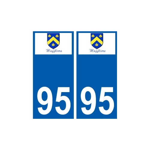 94 Créteil logo decal sticker plate registration city