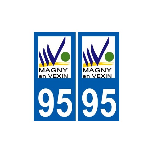 94 Créteil logo decal sticker plate registration city