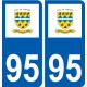 94 Créteil logo aufkleber sticker plakette ez stadt