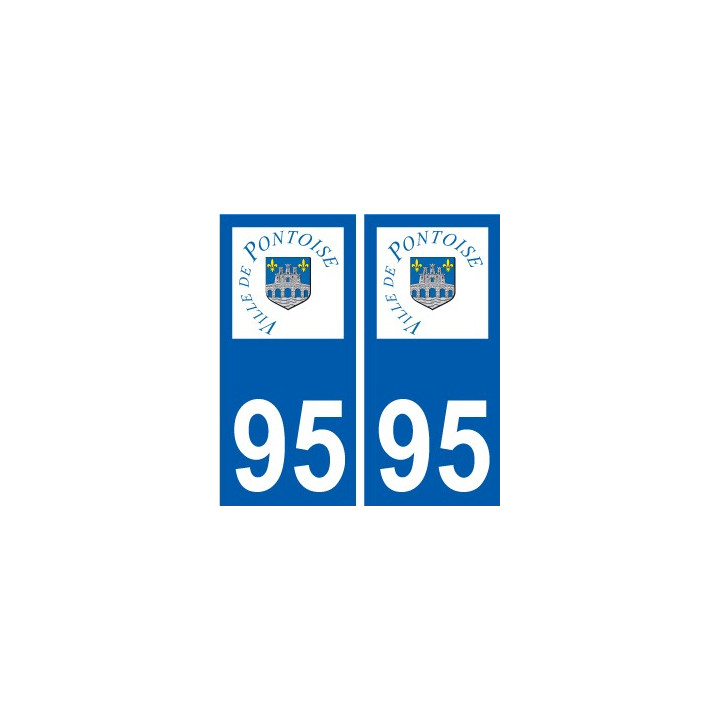 94 Créteil logo decal sticker plate registration city