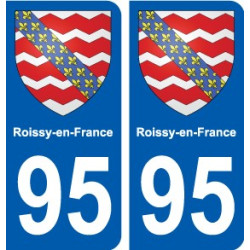 95 Viarmes wappen aufkleber typenschild aufkleber stadt