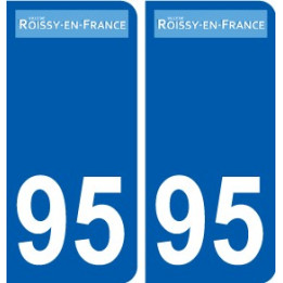 94 Créteil logo decal sticker plate registration city