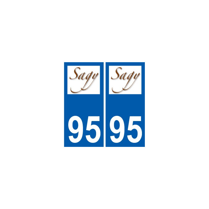 94 Créteil logotipo de la calcomanía de la placa etiqueta de registro de la ciudad