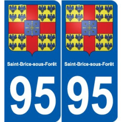 95 Viarmes wappen aufkleber typenschild aufkleber stadt