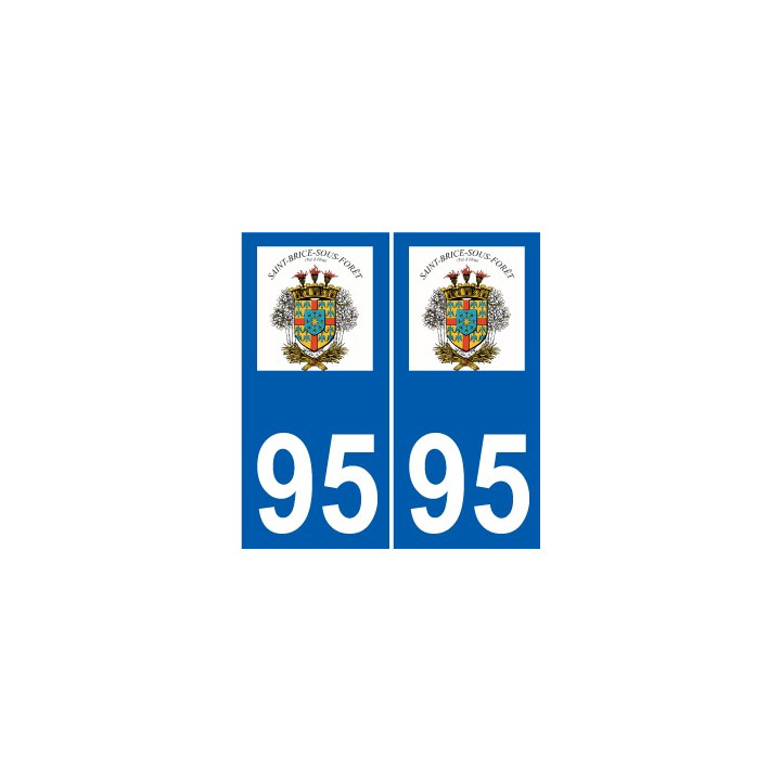 94 Créteil logotipo de la calcomanía de la placa etiqueta de registro de la ciudad