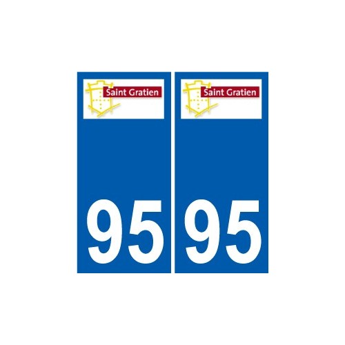 94 Créteil adesivo del logo adesivo piastra di registrazione city