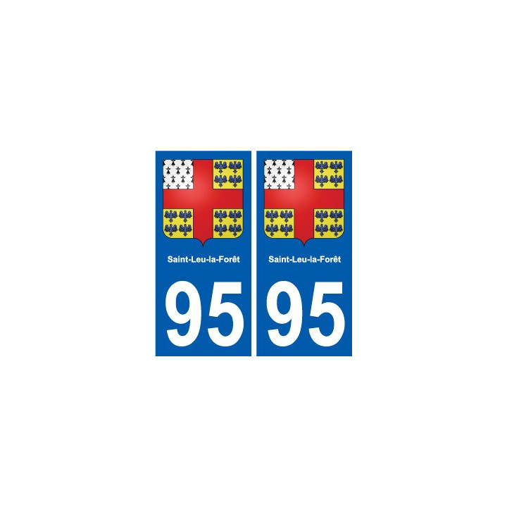95 Viarmes wappen aufkleber typenschild aufkleber stadt