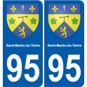 95 Argenteuil blason autocollant plaque stickers ville