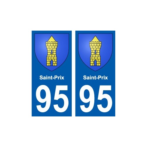 95 Argenteuil blason autocollant plaque stickers ville