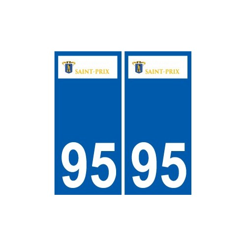 95 Argenteuil logo autocollant sticker plaque immatriculation ville
