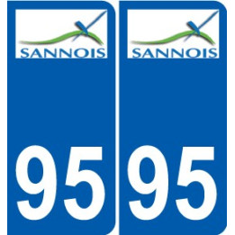 94 Créteil logotipo de la calcomanía de la placa etiqueta de registro de la ciudad