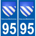 95 Viarmes wappen aufkleber typenschild aufkleber stadt