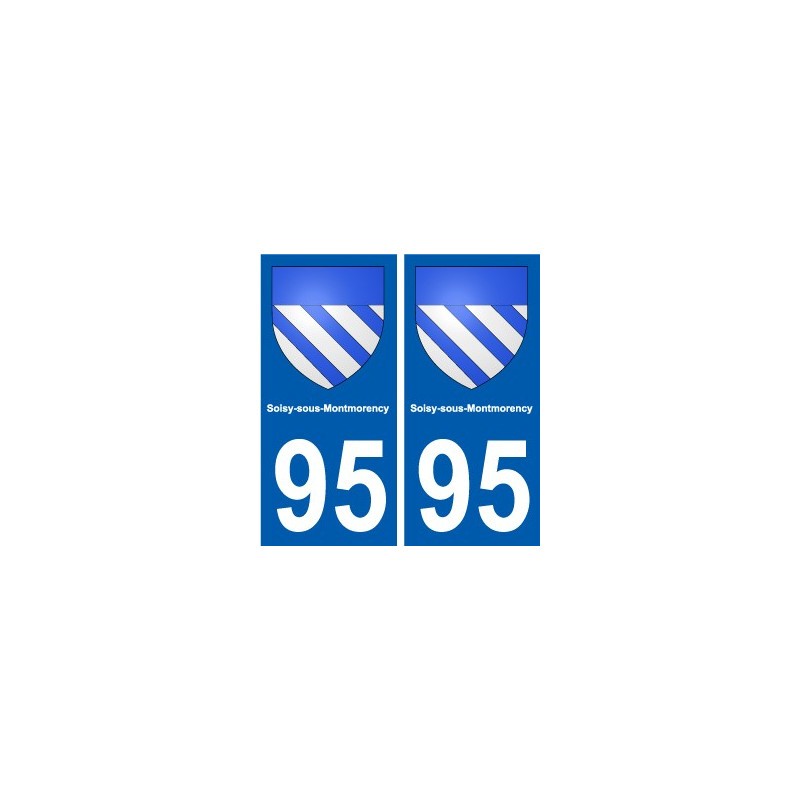95 Viarmes wappen aufkleber typenschild aufkleber stadt