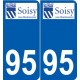 94 Créteil logo decal sticker plate registration city
