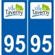 94 Créteil logo aufkleber sticker plakette ez stadt