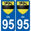 95 Argenteuil blason autocollant plaque stickers ville