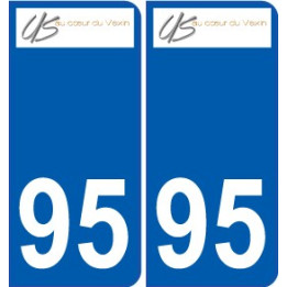 94 Créteil logo decal sticker plate registration city