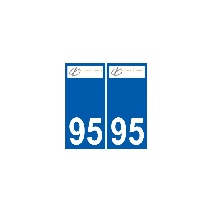 94 Créteil logotipo de la calcomanía de la placa etiqueta de registro de la ciudad