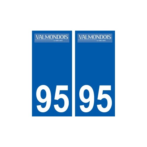 95 Argenteuil logo autocollant sticker plaque immatriculation ville