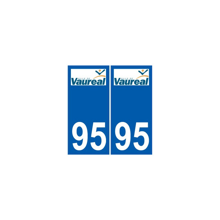 94 Créteil logotipo de la calcomanía de la placa etiqueta de registro de la ciudad