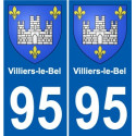 95 Viarmes wappen aufkleber typenschild aufkleber stadt