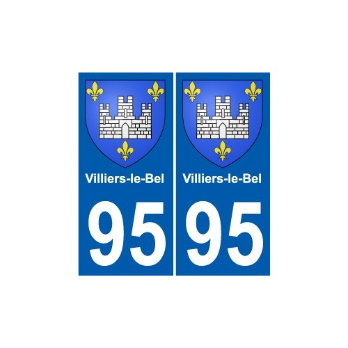 95 Argenteuil blason autocollant plaque stickers ville
