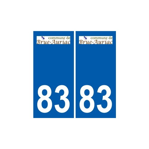 83 Cogolin logotipo de la etiqueta engomada de la placa de pegatinas de la ciudad