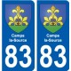 83 Cogolin wappen aufkleber typenschild aufkleber stadt