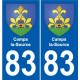 83 Cogolin wappen aufkleber typenschild aufkleber stadt