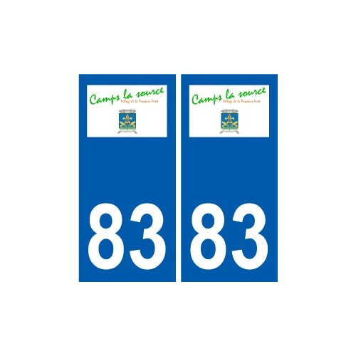 83 Cogolin logotipo de la etiqueta engomada de la placa de pegatinas de la ciudad