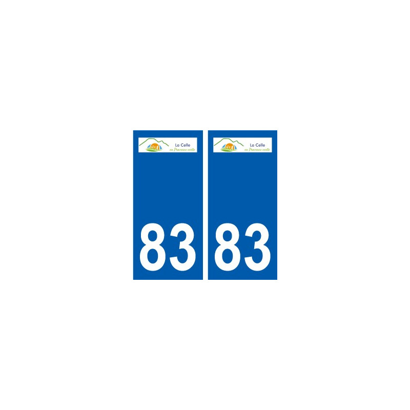 83 Cogolin logo adesivo piastra adesivi città