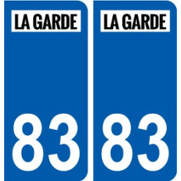 83 Cogolin logo sticker plate stickers city