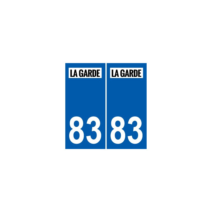 83 Cogolin logotipo de la etiqueta engomada de la placa de pegatinas de la ciudad