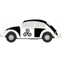 Sticker Ladybug car Bretagne Breizh sticker adhesive