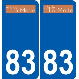 83 Cogolin logo autocollant plaque stickers ville