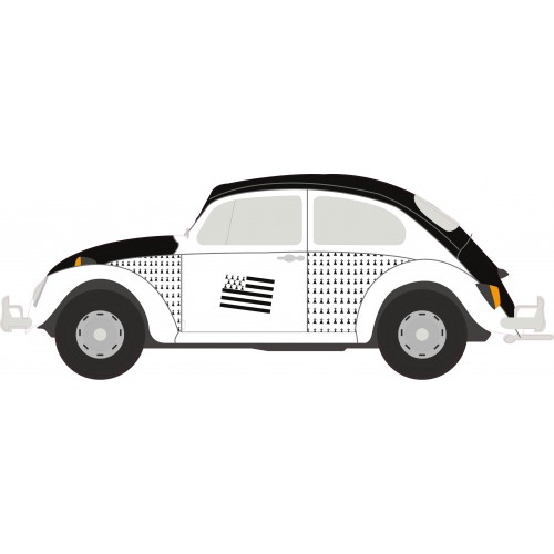 Autocollant Coccinelle voiture Bretagne Breizh sticker adhesif