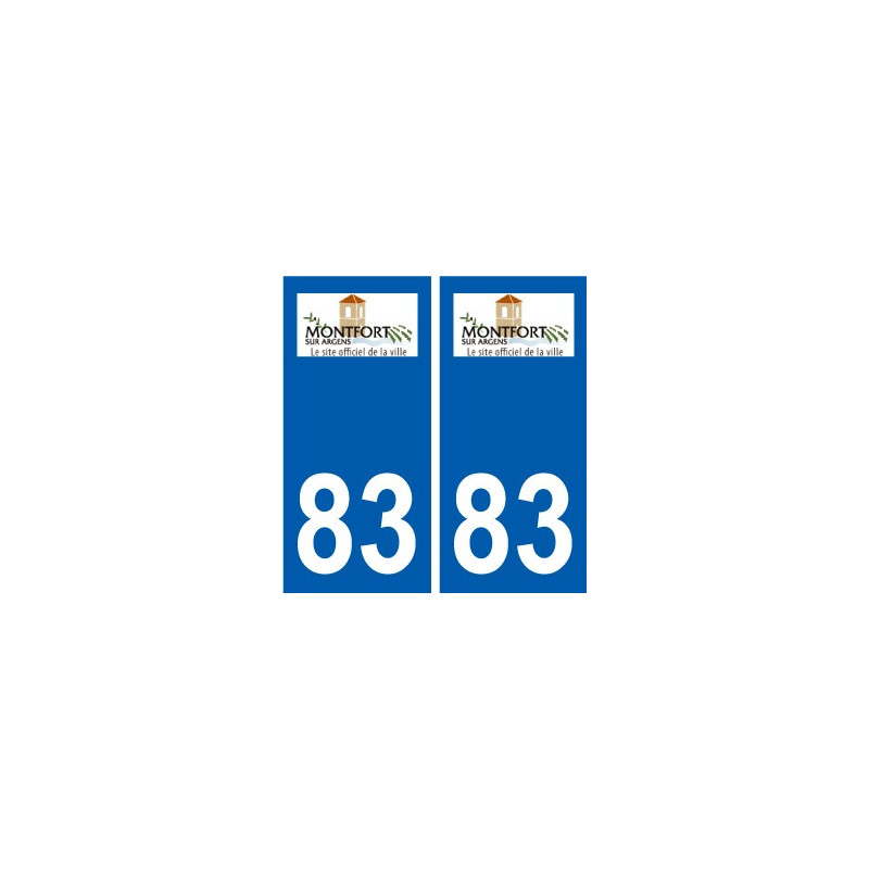 83 Cogolin logo adesivo piastra adesivi città