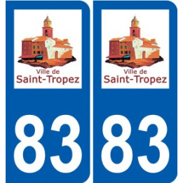 83 Cogolin logo sticker plate stickers city