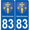 83 Cogolin wappen aufkleber typenschild aufkleber stadt