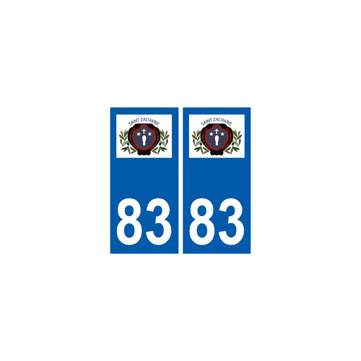 83 Cogolin logotipo de la etiqueta engomada de la placa de pegatinas de la ciudad