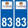 83 Cogolin logo aufkleber typenschild aufkleber stadt