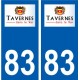 83 Cogolin logo aufkleber typenschild aufkleber stadt